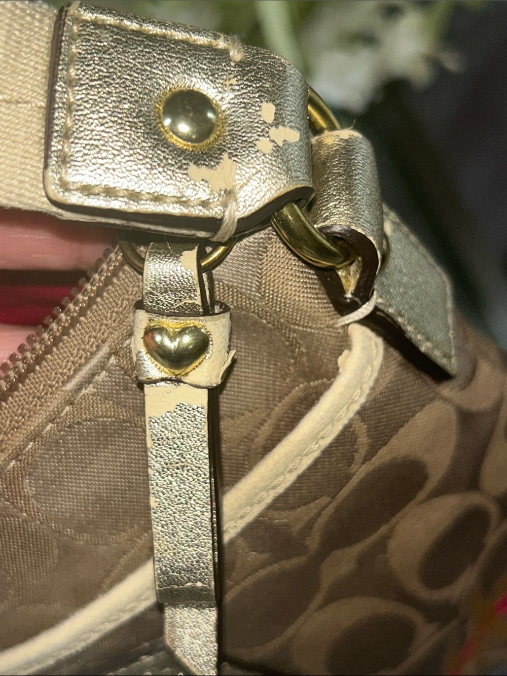 COACH Poppy Daisy Pop C Appliquè Crossbody - Picture 10 of 12